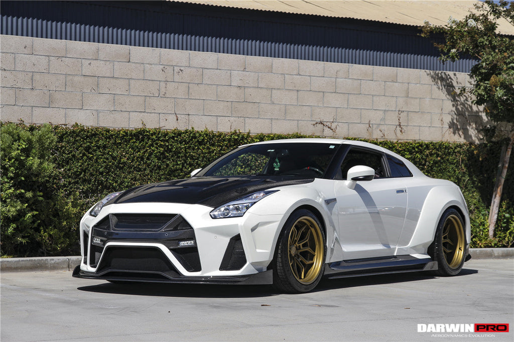 DarwinPRO 2008-2022 Nissan GTR R35 CBA & DBA & EBA BKSSII Style Front Bumper
