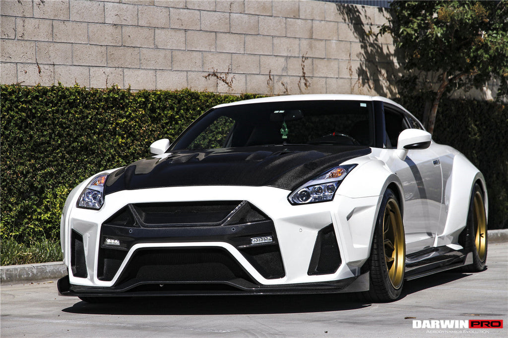 DarwinPRO 2008-2022 Nissan GTR R35 CBA & DBA & EBA BKSSII Style Front Bumper