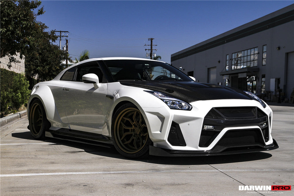DarwinPRO 2008-2022 Nissan GTR R35 CBA & DBA & EBA BKSSII Style Front Bumper