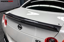 Load image into Gallery viewer, 2008-2022 Nissan GTR R35 CBA DBA EBA BKSS Style Carbon Fiber Trunk Spoiler
