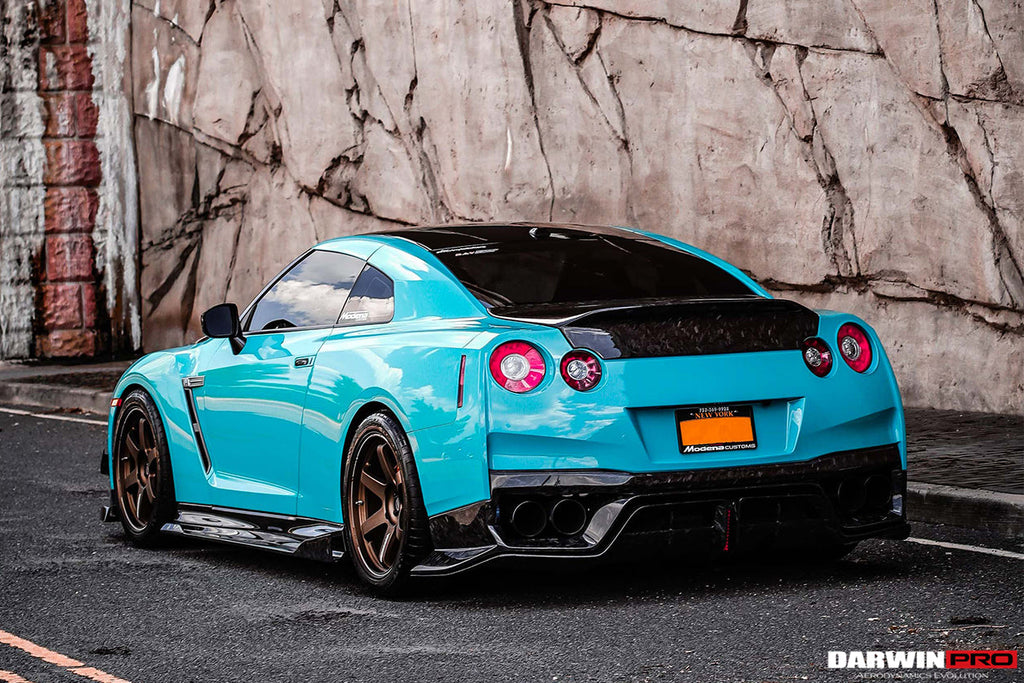 2008-2022 Nissan GTR R35 EBA BKSS Style Carbon Fiber Side Skirts