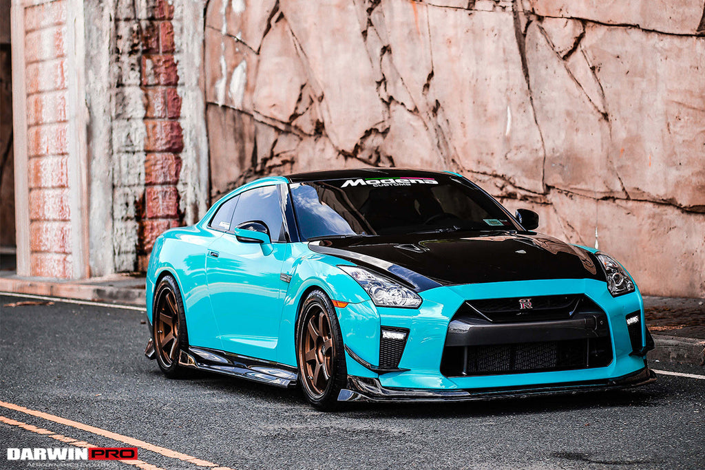 2008-2022 Nissan GTR R35 EBA BKSS Style Carbon Fiber Side Skirts