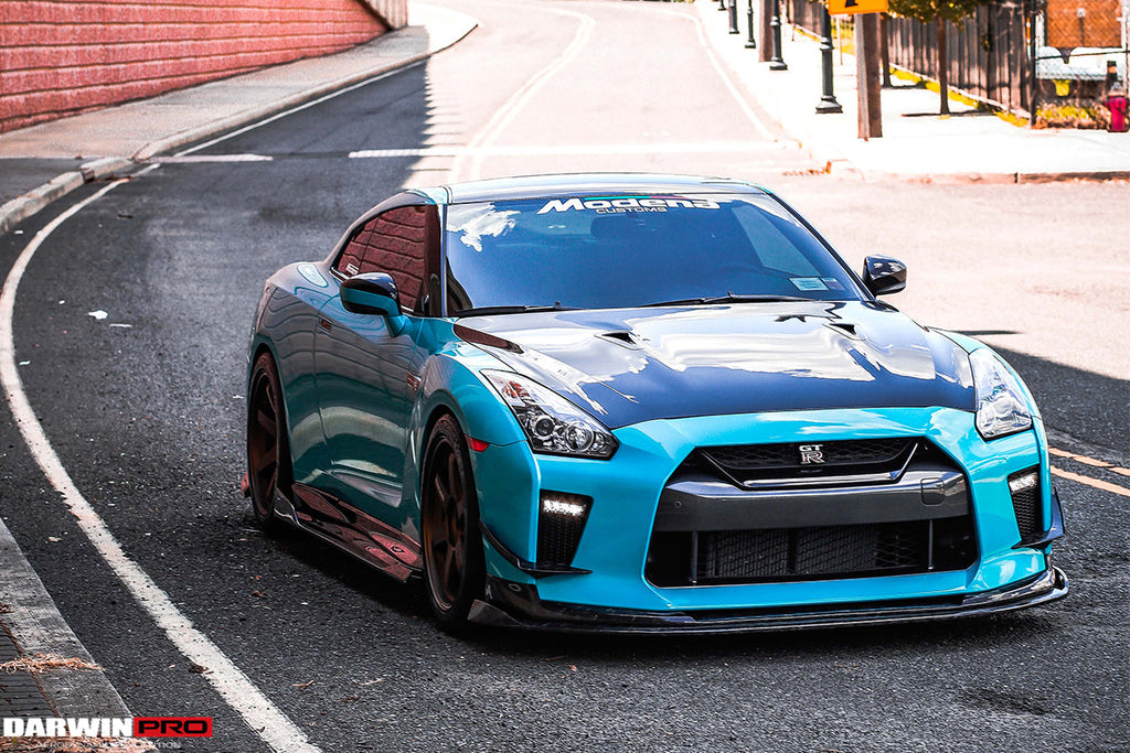 2008-2022 Nissan GTR R35 EBA BKSS Style Carbon Fiber Side Skirts