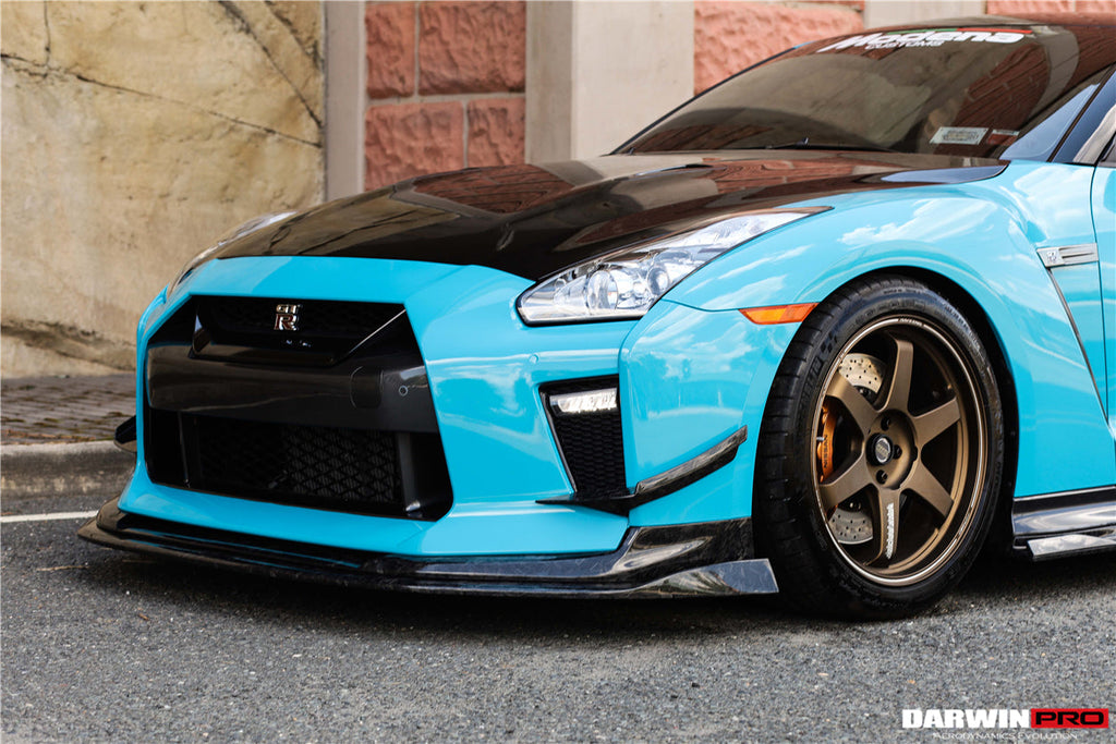 2017-2022 Nissan GTR R35 EBA BKSS Style Carbon Fiber Front Lip
