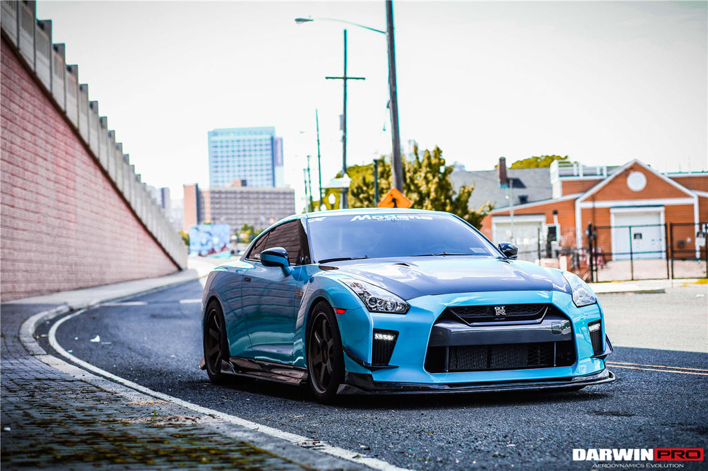 2017-2022 Nissan GTR R35 EBA BKSS Style Carbon Fiber Front Lip