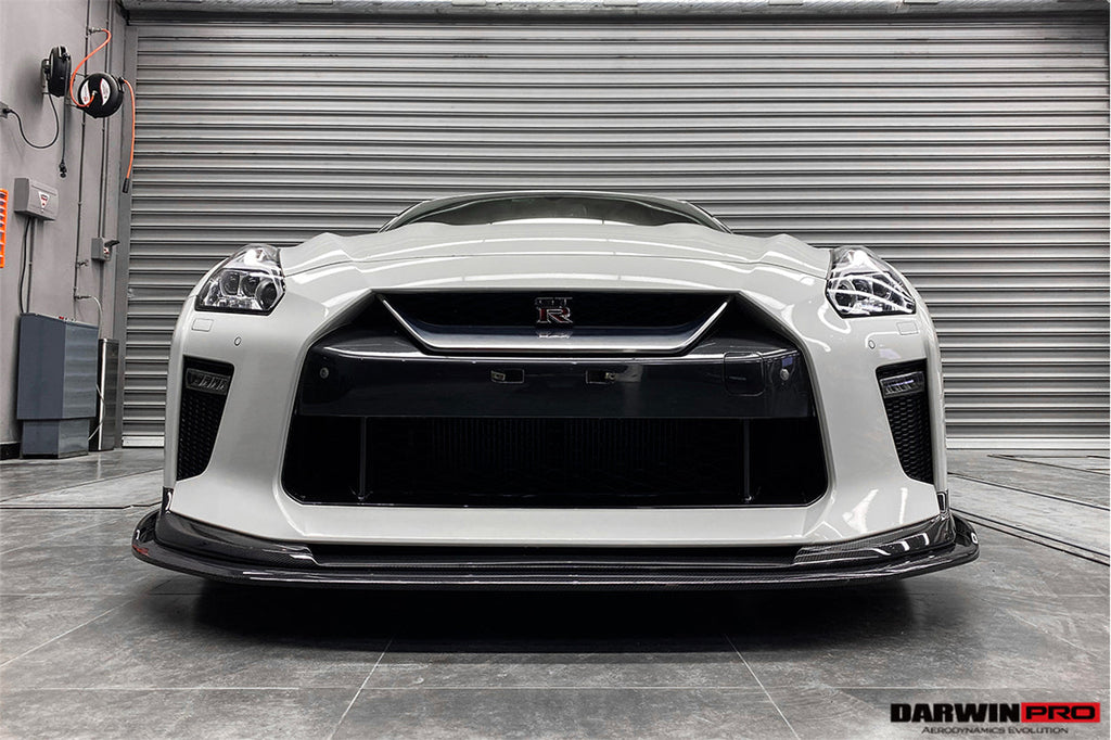 2017-2022 Nissan GTR R35 EBA BKSS Style Carbon Fiber Front Lip