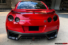 Load image into Gallery viewer, DarwinPRO 2017-2022 Nissan GTR R35 EBA BKSS Style Carbon Fiber Rear Diffuser