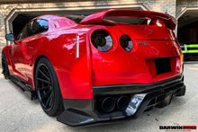Load image into Gallery viewer, DarwinPRO 2017-2022 Nissan GTR R35 EBA BKSS Style Carbon Fiber Rear Diffuser