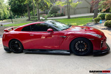 Load image into Gallery viewer, 2008-2022 Nissan GTR R35 EBA BKSS Style Carbon Fiber Side Skirts