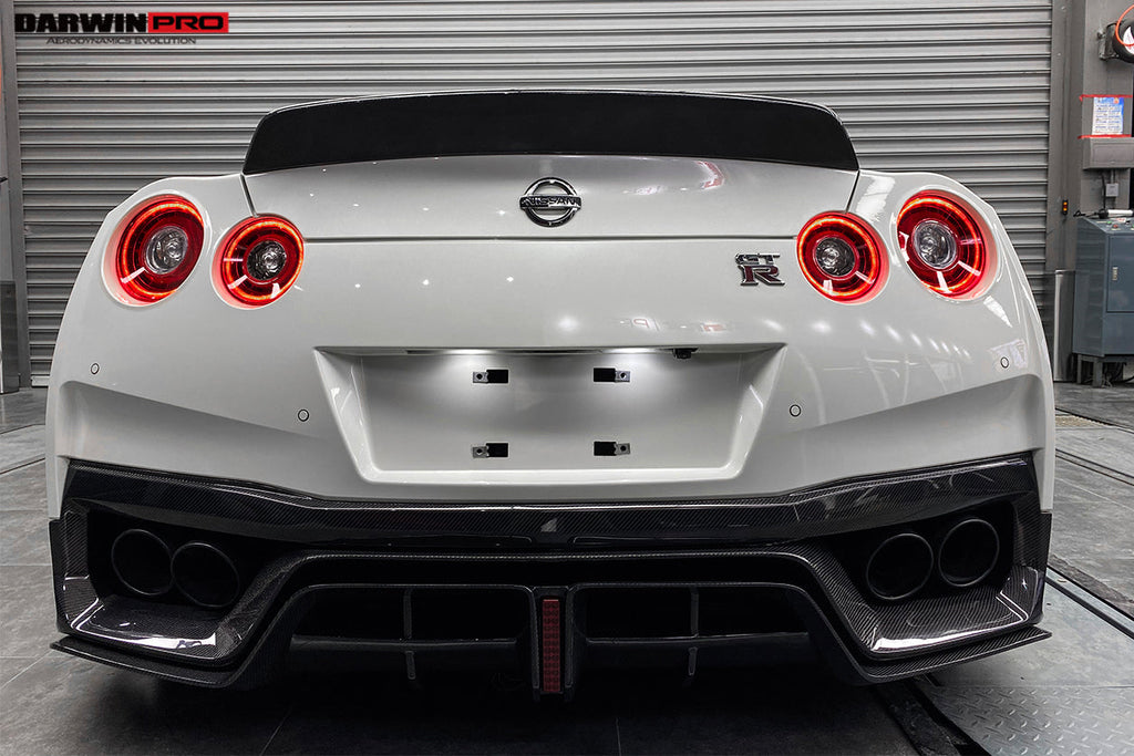 2008-2022 Nissan GTR R35 CBA DBA EBA BKSS Style Carbon Fiber Trunk Spoiler