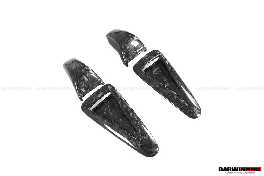 2008-2022 Nissan GTR R35 CBA & DBA & EBA Carbon Fiber Hood Scoop (4 PCS)