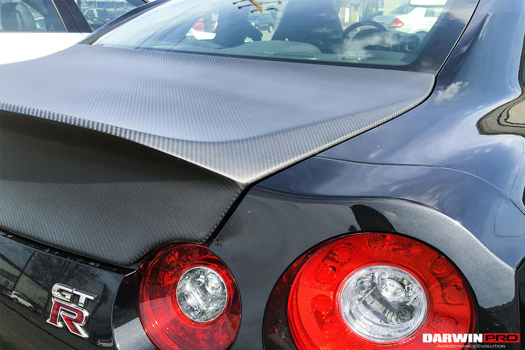 2008-2022 Nissan GTR R35 CBA DBA EBA DLK Style Carbon Fiber Trunk