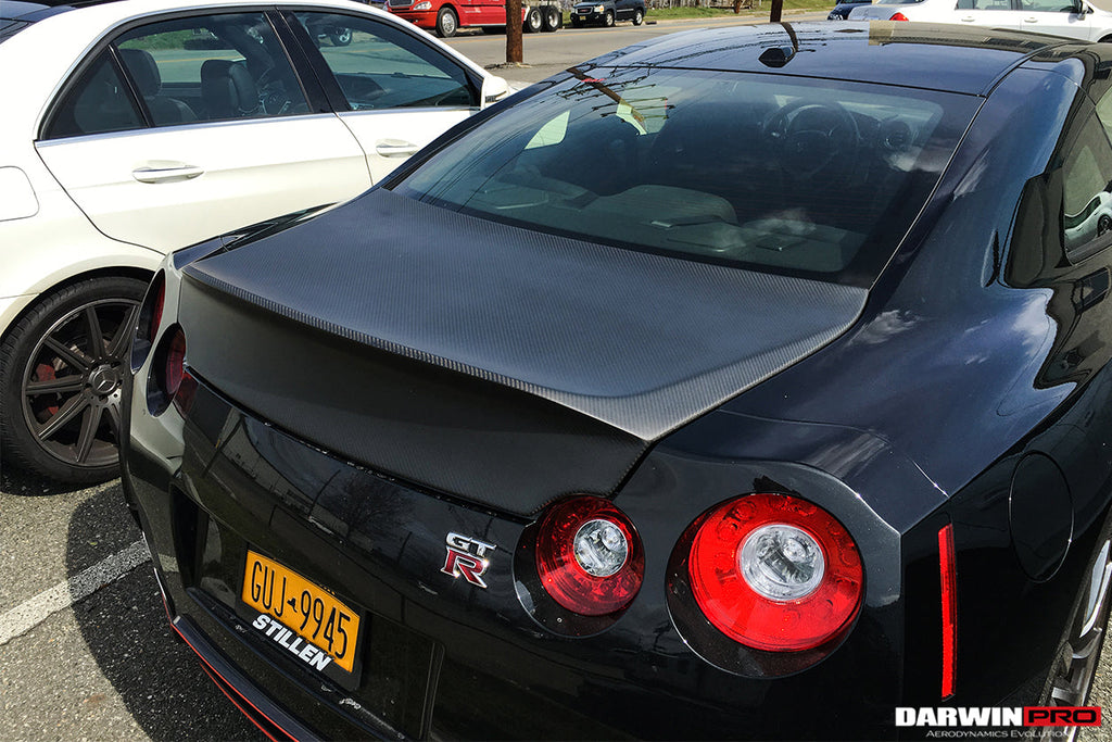 2008-2022 Nissan GTR R35 CBA DBA EBA DLK Style Carbon Fiber Trunk