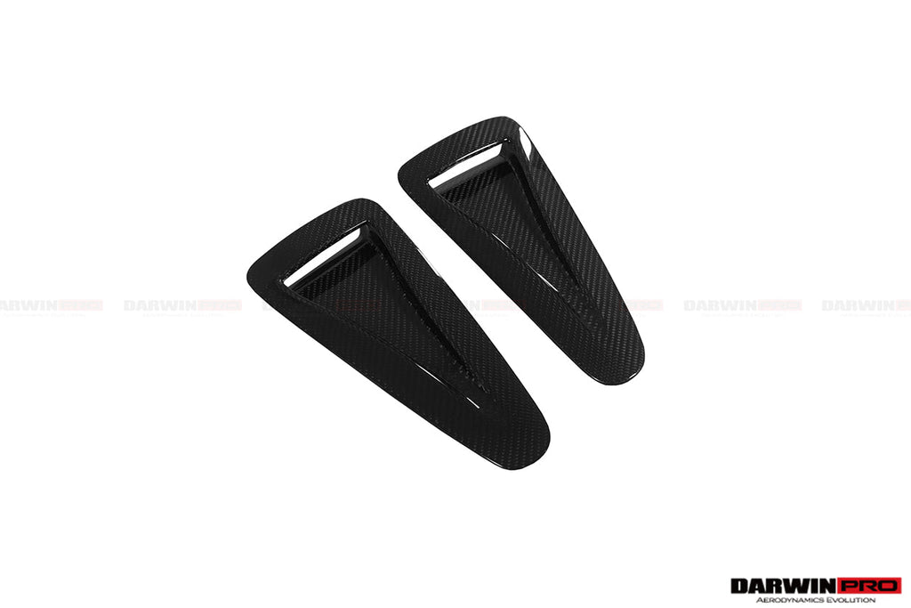 2008-2022 Nissan GTR R35 CBA & DBA & EBA Carbon Fiber Hood Scoop (2 PCS)