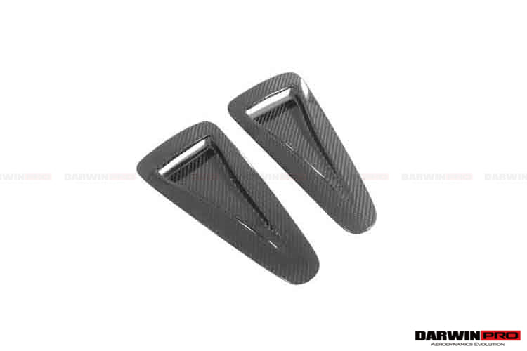 2008-2022 Nissan GTR R35 CBA & DBA & EBA Carbon Fiber Hood Scoop (2 PCS)