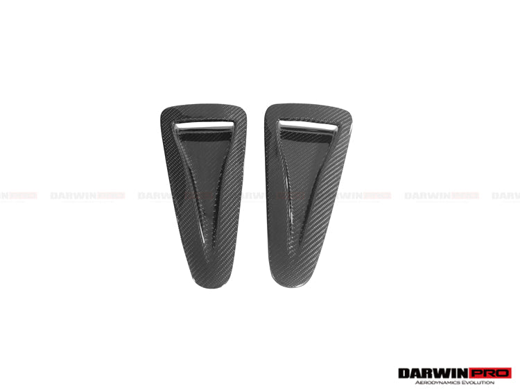 2008-2022 Nissan GTR R35 CBA & DBA & EBA Carbon Fiber Hood Scoop (2 PCS)