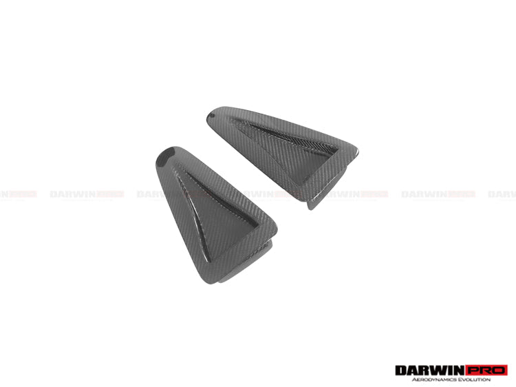 2008-2022 Nissan GTR R35 CBA & DBA & EBA Carbon Fiber Hood Scoop (2 PCS)