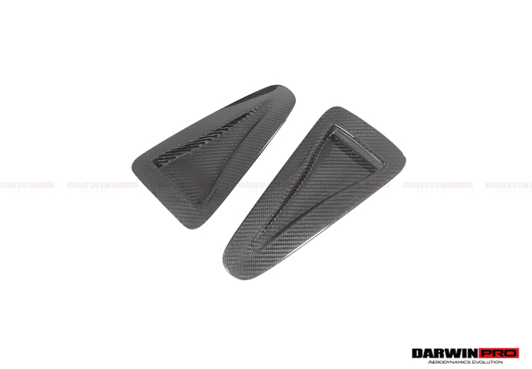 2008-2022 Nissan GTR R35 CBA & DBA & EBA Carbon Fiber Hood Scoop (2 PCS)