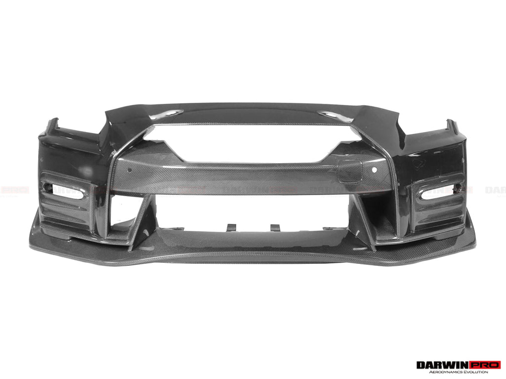 2008-2022 Nissan GTR R35 CBA & DBA & EBA Original 1:1 NISMO Carbon Fiber Front Bumper
