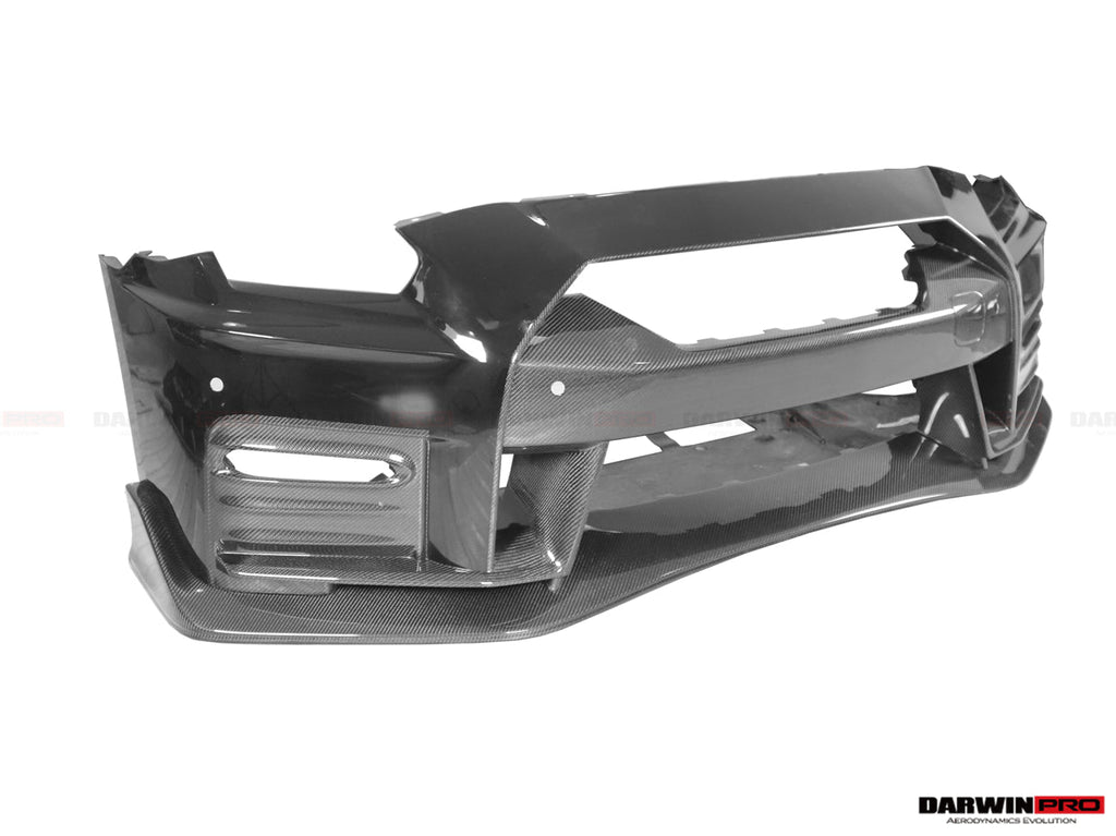 2008-2022 Nissan GTR R35 CBA & DBA & EBA Original 1:1 NISMO Carbon Fiber Front Bumper
