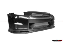Load image into Gallery viewer, 2008-2016 Nissan GTR R35 CBA DBA Ver15 NSM Style Partial Carbon Fiber Front Bumper