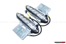 Load image into Gallery viewer, 2012-2016 Nissan GTR R35 DBA Front Bumper LED Day Running Lights