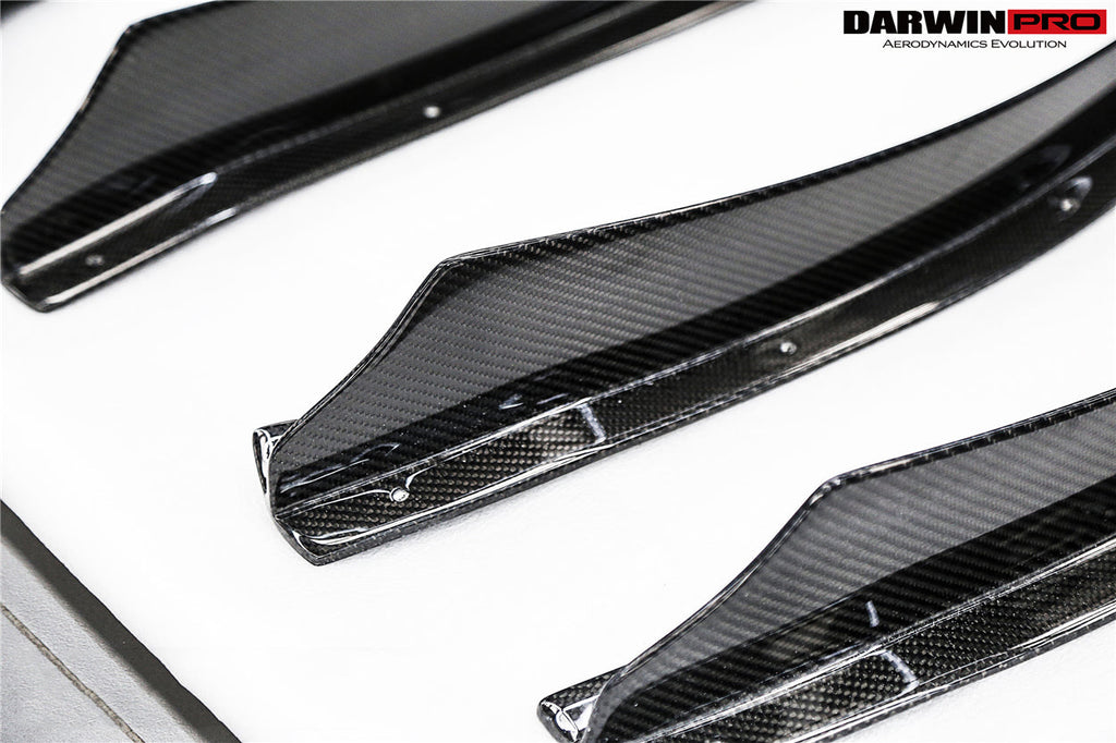 2012-2022 Nissan GTR R35 DBA & EBA BKSS Style Carbon Fiber Rear Diffuser Canards