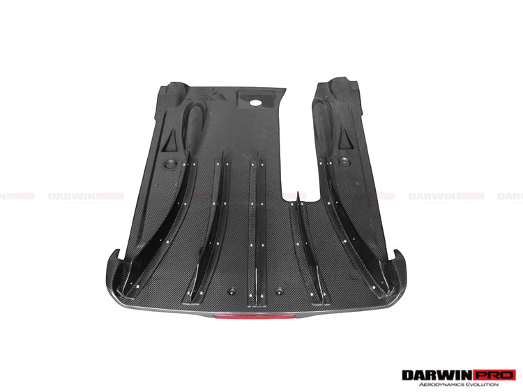 2012-2022 Nissan GTR R35 DBA & EBA NSM Style Carbon Fiber Rear Diffuser Undertary With canards & break light