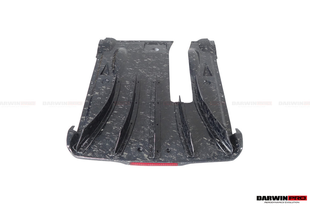 2012-2022 Nissan GTR R35 DBA & EBA NSM Style Carbon Fiber Rear Diffuser Undertary With canards & break light