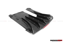 Load image into Gallery viewer, 2012-2022 Nissan GTR R35 DBA &amp; EBA NSM Style Carbon Fiber Rear Diffuser Undertary With canards &amp; break light