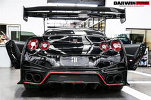 Load image into Gallery viewer, 2012-2022 Nissan GTR R35 DBA &amp; EBA NSM Style Carbon Fiber Rear Diffuser Undertary With canards &amp; break light