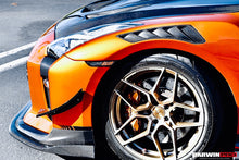 Load image into Gallery viewer, 2017-2022 Nissan GTR R35 EBA BKSS Style Carbon Fiber Front Canards