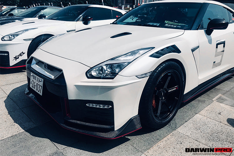 2008-2022 Nissan GTR R35 CBA DBA EBA NSM Style Partial Carbon Fiber Fender