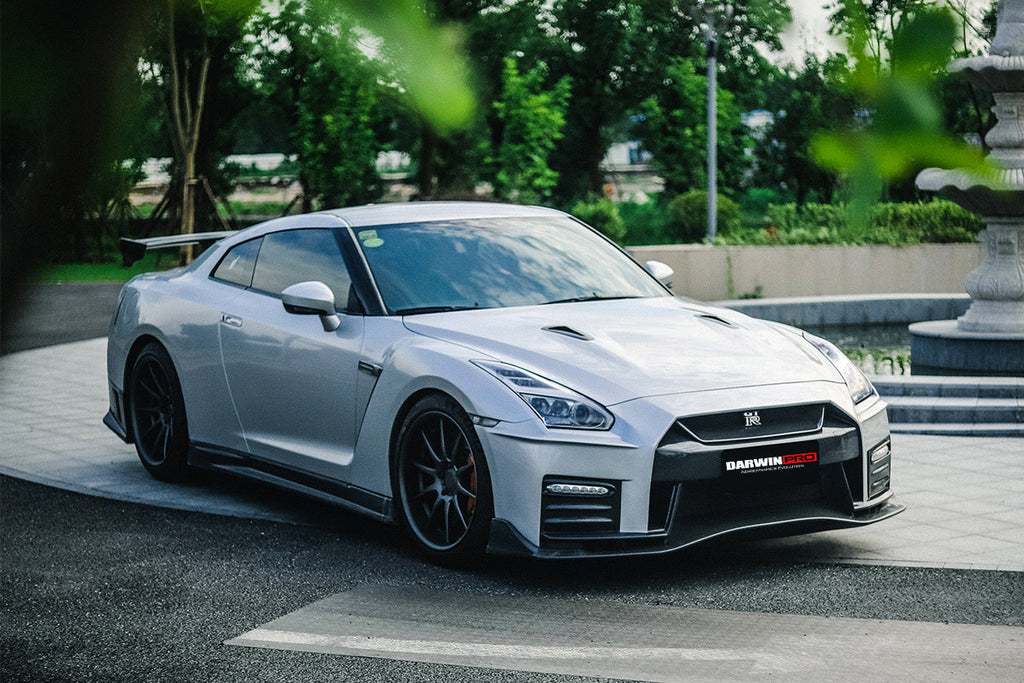 DarwinPRO 2008-2022 Nissan GTR R35 CBA DBA NSM Style Carbon Fiber Side Skirts