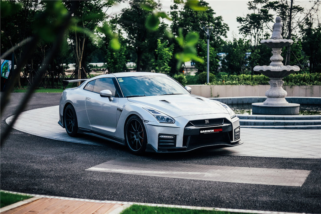 DarwinPRO 2008-2022 Nissan GTR R35 CBA DBA NSM Style Carbon Fiber Side Skirts