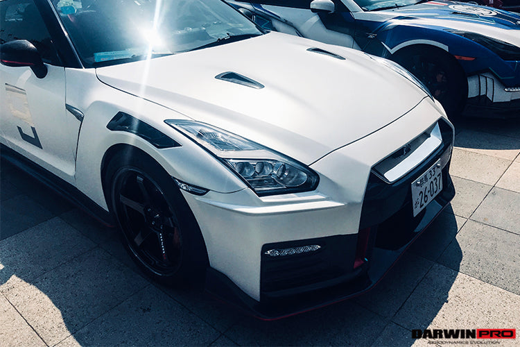 2008-2022 Nissan GTR R35 CBA DBA EBA NSM Style Partial Carbon Fiber Fender