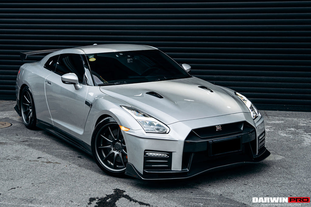 DarwinPRO 2008-2022 Nissan GTR R35 CBA DBA NSM Style Carbon Fiber Side Skirts