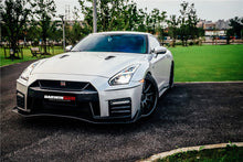 Load image into Gallery viewer, 2017-2022 Nissan GTR R35 EBA NSM Style Partial Carbon Fiber Front Bumper