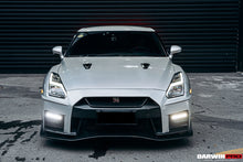 Load image into Gallery viewer, DarwinPRO 2008-2016 Nissan GTR R35 CBA DBA Ver17 NSM Style Partial Carbon Fiber Front Bumper