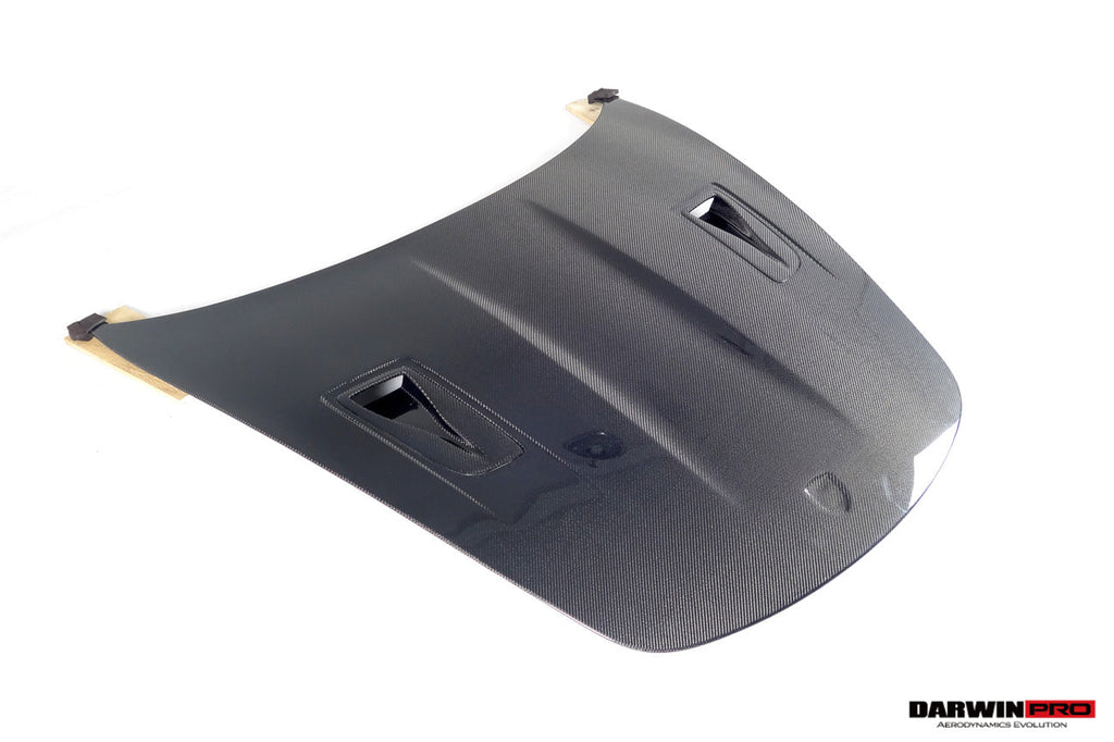DarwinPRO 2013-2019 Porsche 911 991 Carrera & C2, C2S, C4, C4S, Targa & GT3 & Turbo GT2RS-Style Carbon Fiber Hood - DarwinPRO Aerodynamics