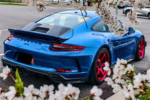 Load image into Gallery viewer, DarwinPRO 2017-2019 Porsche 911 991.2 GT3 Only BKSS Style Carbon Fiber Rear Lip Diffuser