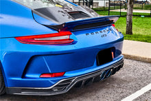 Load image into Gallery viewer, DarwinPRO 2017-2019 Porsche 911 991.2 GT3 Only BKSS Style Carbon Fiber Rear Lip Diffuser