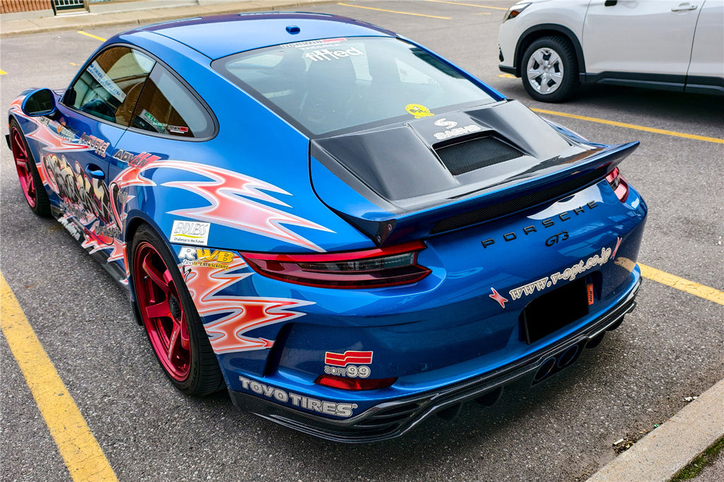 DarwinPRO 2017-2019 Porsche 911 991.2 GT3 Only BKSS Style Carbon Fiber Full Body Soft Kit