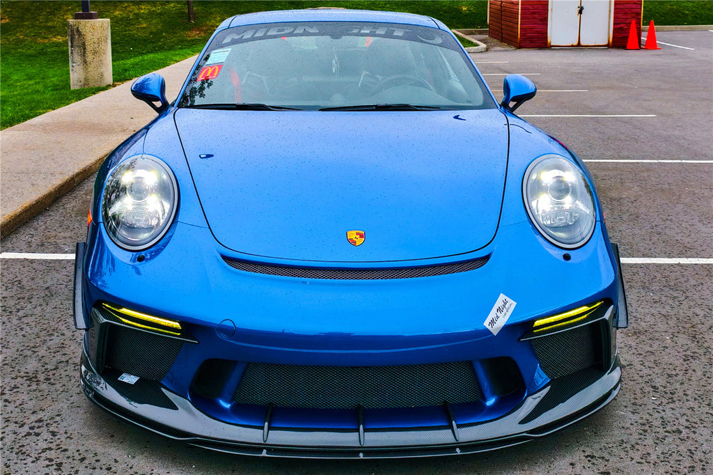 DarwinPRO 2017-2019 Porsche 911 991.2 GT3 Only BKSS Style Carbon Fiber Front lip