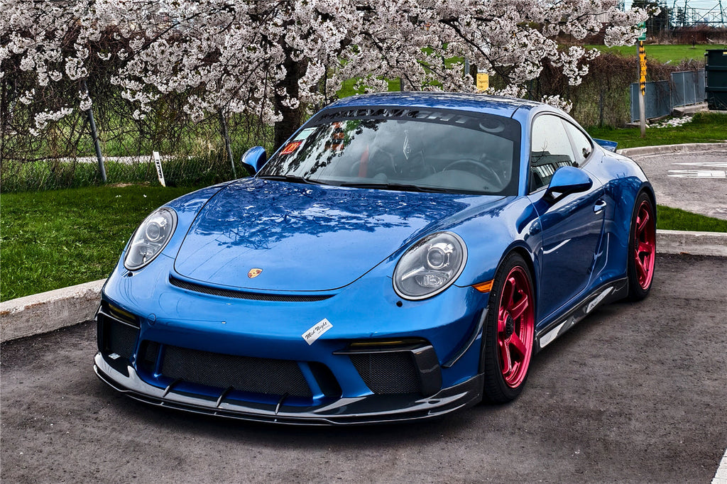 DarwinPRO 2017-2019 Porsche 911 991.2 GT3 Only BKSS Style Carbon Fiber Front lip