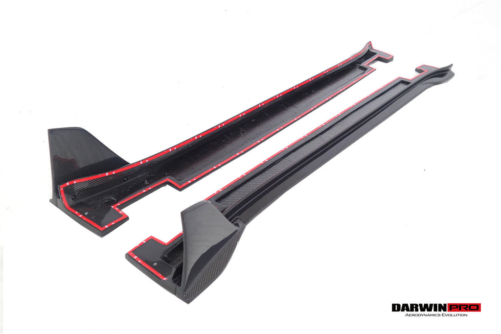 DarwinPRO 2019-2024 Porsche 911 992 Carrera & S & 4 & 4S & Targa & Cabriolet BKSSII Style Side Skirts