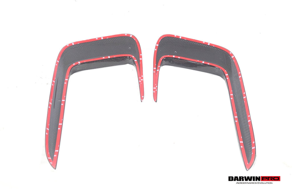 Darwinpro 2019-2024 Porsche 911 992 Carrera & 4 & 4S & Targa & Cabriolet BKSSII Style Front Bumper Vent Trims