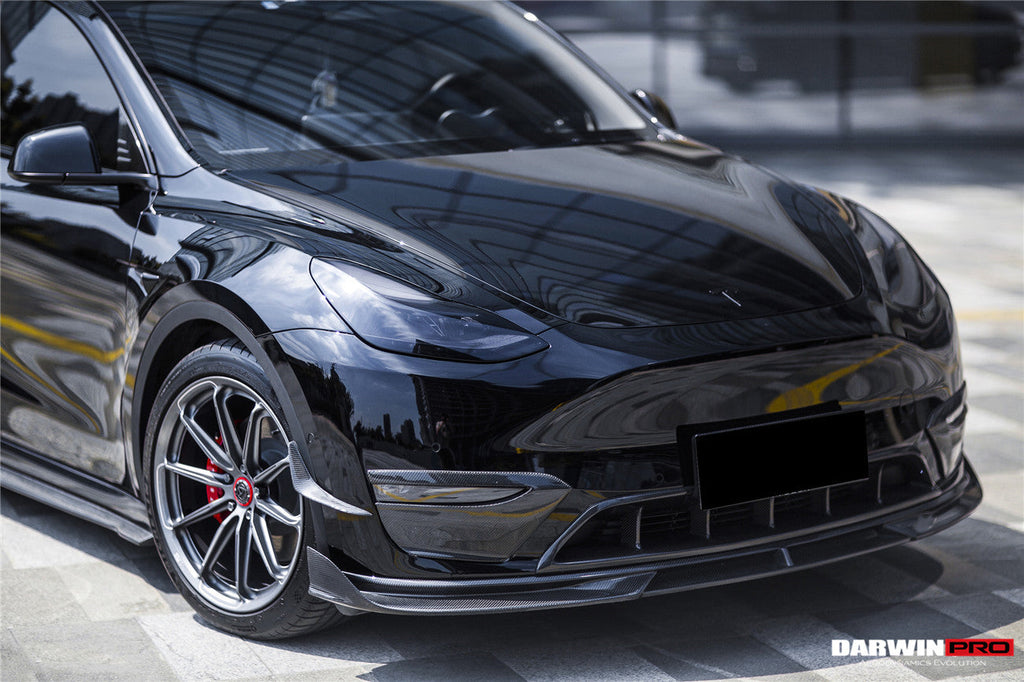 2020-2023 Tesla Model Y IMP Performance Carbon Fiber Front  Bumper Canards
