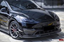Load image into Gallery viewer, 2020-2023 Tesla Model Y IMP Performance Carbon Fiber Front  Bumper Canards