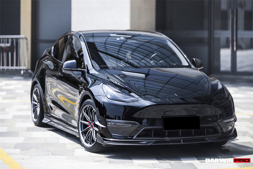 2020-2023 Tesla Model Y IMP Performance Carbon Fiber Front  Bumper Canards